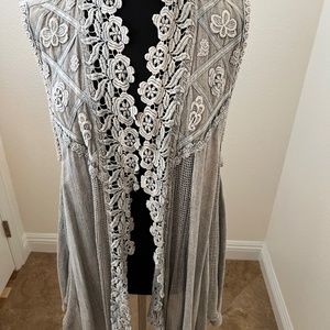 Romantic, ethereal vest